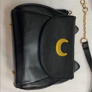 Sailor Moon Luna Cat Ears PU Leather Shoulder Bag